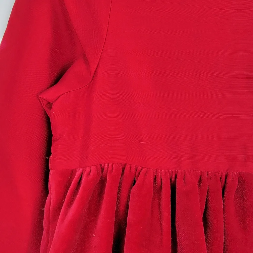 NWT Gymboree Red Long Sleeve Dress - Picture 9 of 12